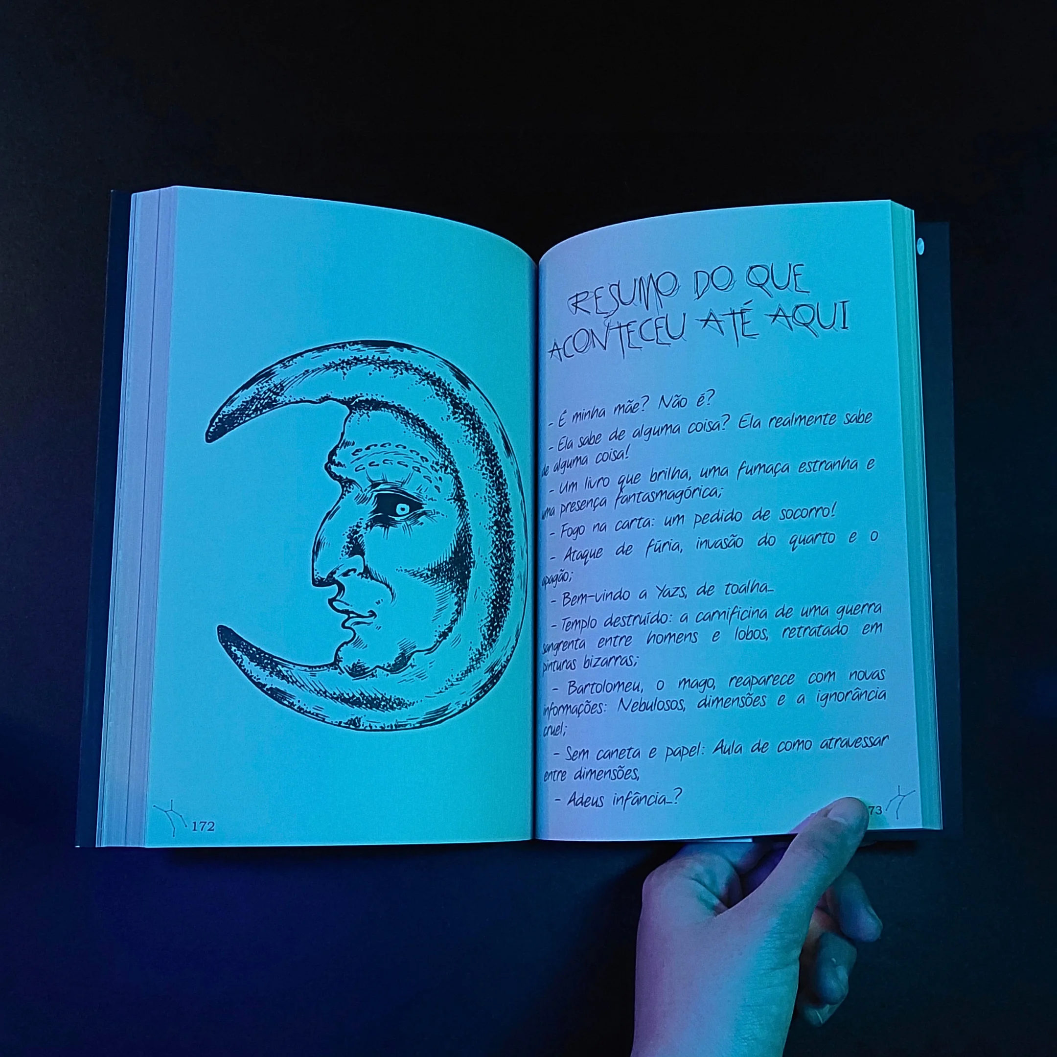 Interior do livro O Diário de Hass - Foto 2